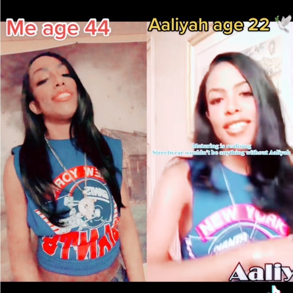 Aaliyah’s actual sweater for sale see all pictures